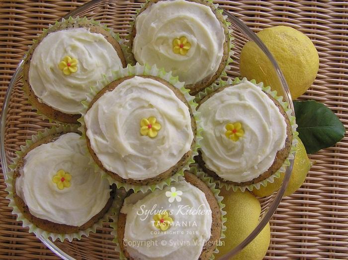 Sylvia's Lemon and Poppy Seed Muffins