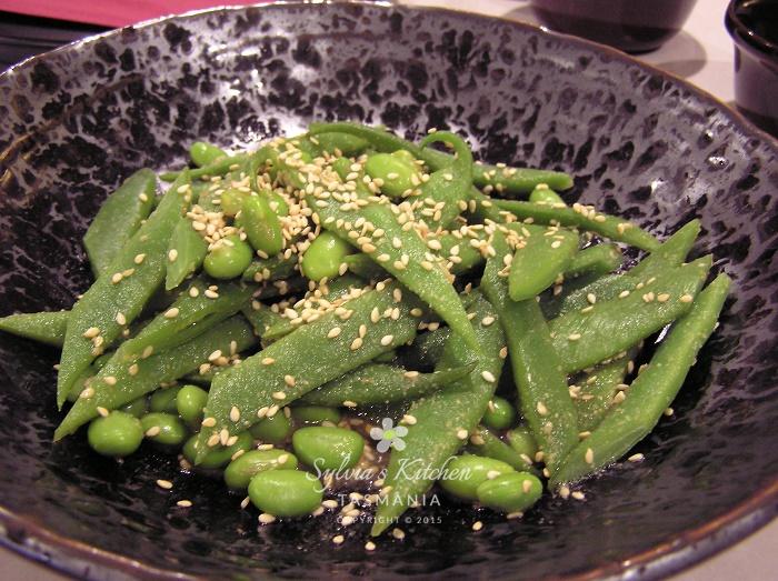 Sylvia's Green Beans with Sesame Dressing
