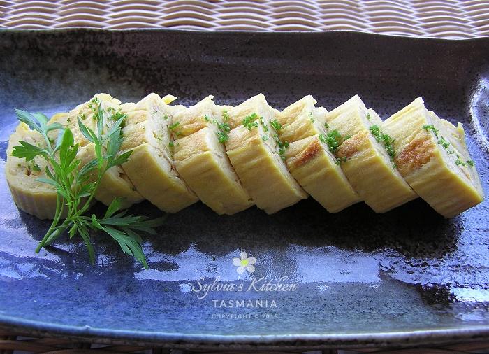 Sylvia's Dashimaki Tamago Japanese Rolled Omelet